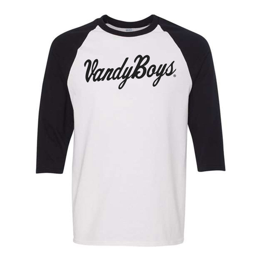 Vanderbilt - NCAA Baseball : Tyler Baird - Raglan Quarter Sleeve T-Shirt-0