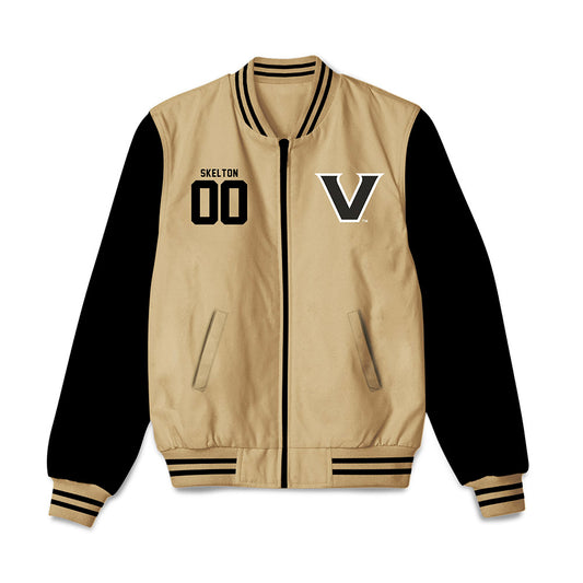 Vanderbilt - NCAA Baseball : Gunner Skelton - Vandyboys Bomber Jacket-0