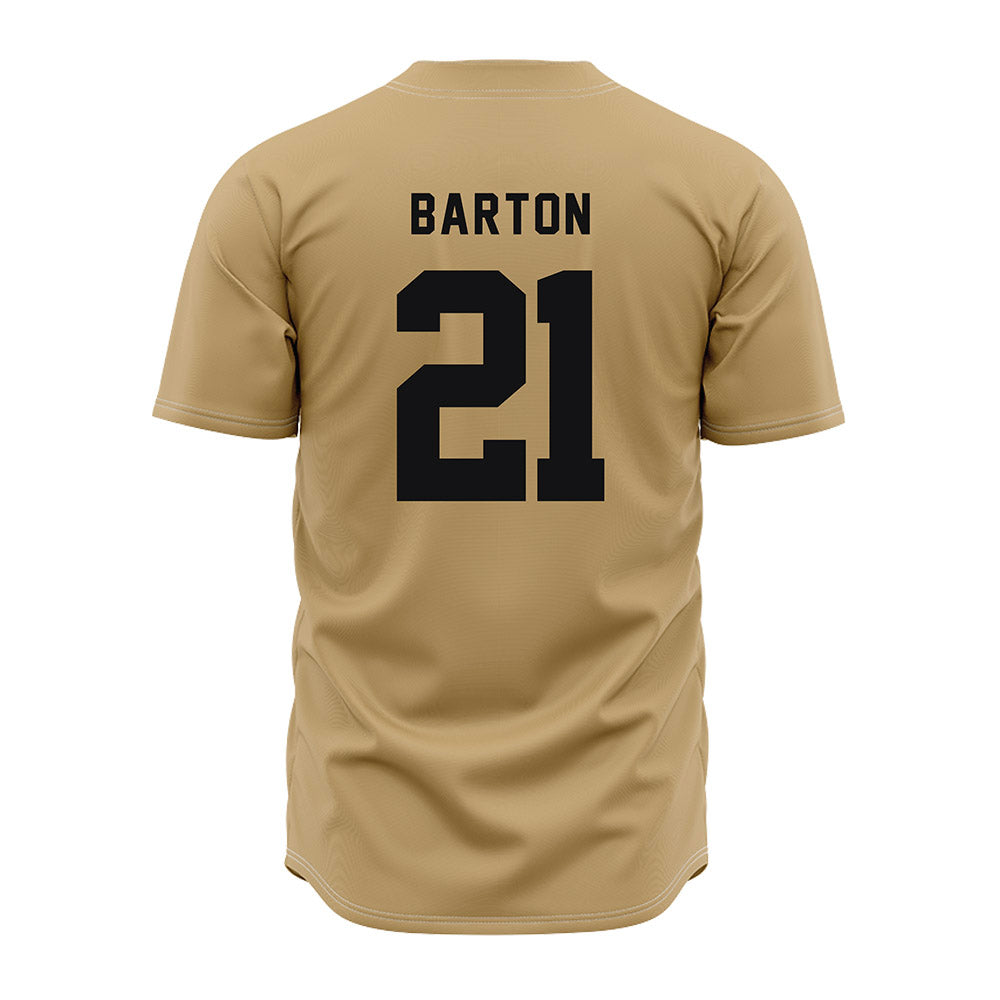 Vanderbilt - NCAA Baseball : Hudson Barton - Vandyboys Jersey-1