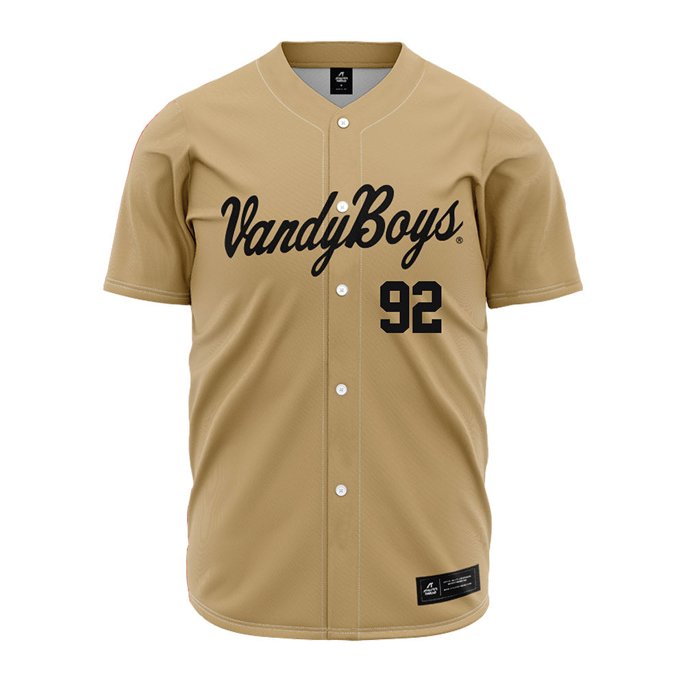 Vanderbilt - NCAA Baseball : Adria Casoliba - Vandyboys Jersey-0