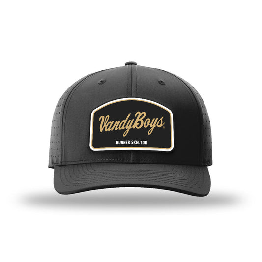 Vanderbilt - NCAA Baseball : Gunner Skelton - Vandyboys Laser Performance Snapback Cap-0