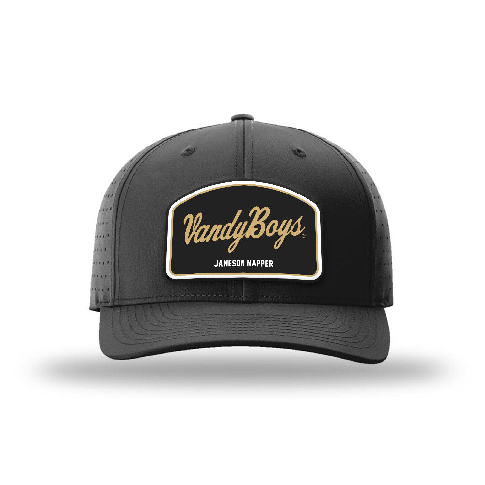 Vanderbilt - NCAA Baseball : Jameson Napper - Vandyboys Laser Performance Snapback Cap-0