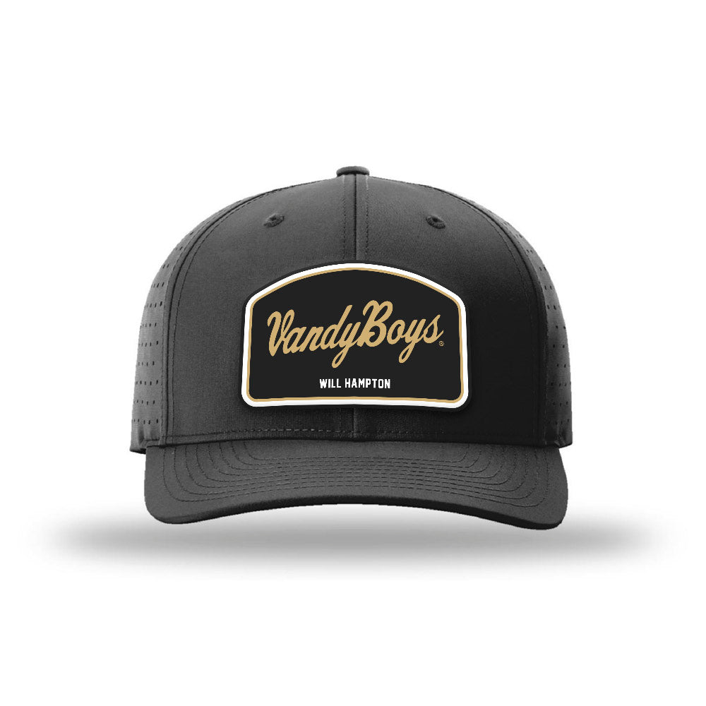 Vanderbilt - NCAA Baseball : Will Hampton - Vandyboys Laser Performance Snapback Cap-0