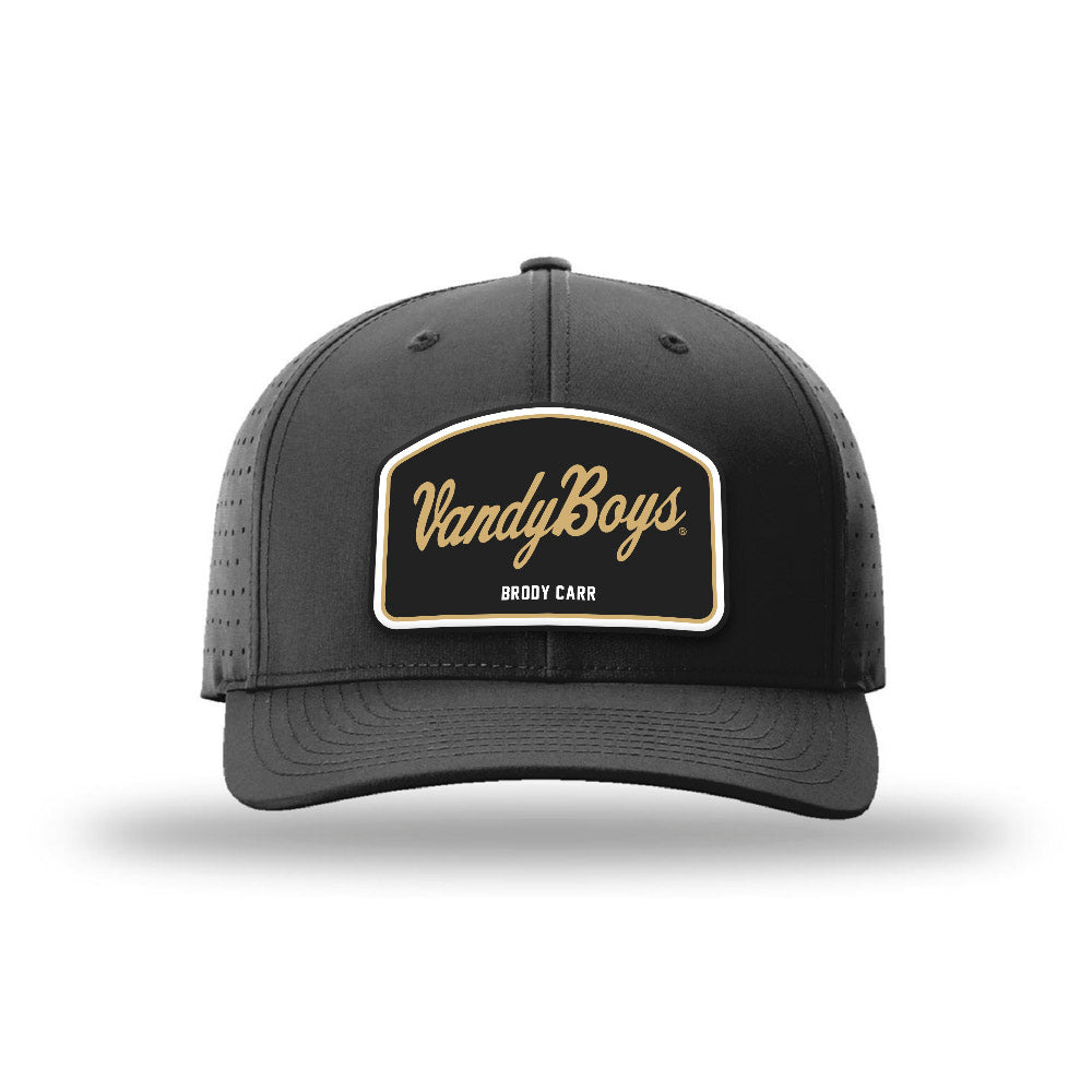 Vanderbilt - NCAA Baseball : Brody Carr - Vandyboys Laser Performance Snapback Cap-0