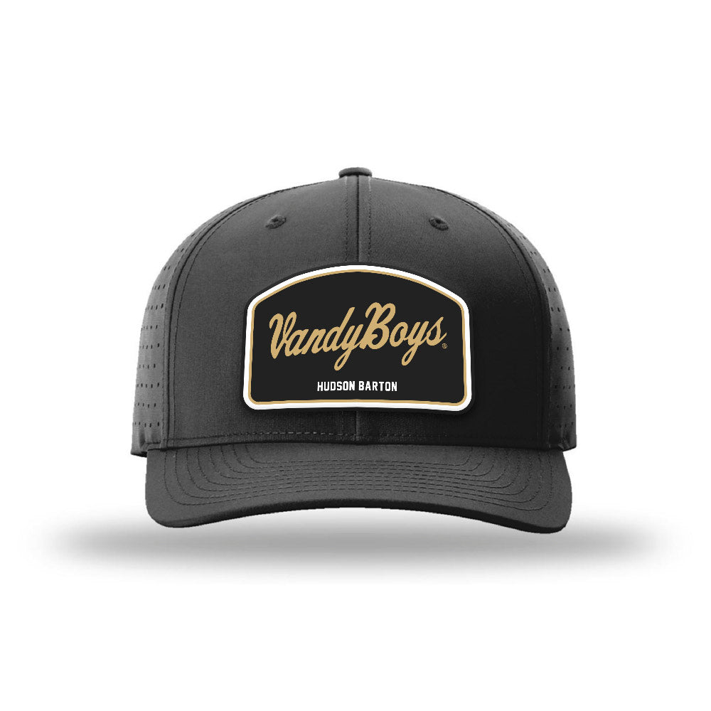 Vanderbilt - NCAA Baseball : Hudson Barton - Vandyboys Laser Performance Snapback Cap-0