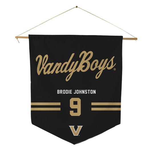 Vanderbilt - NCAA Baseball : Brodie Johnston - Pennant - 18" x 21"-0