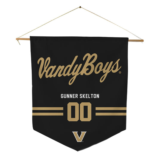 Vanderbilt - NCAA Baseball : Gunner Skelton - Pennant - 18" x 21"-0