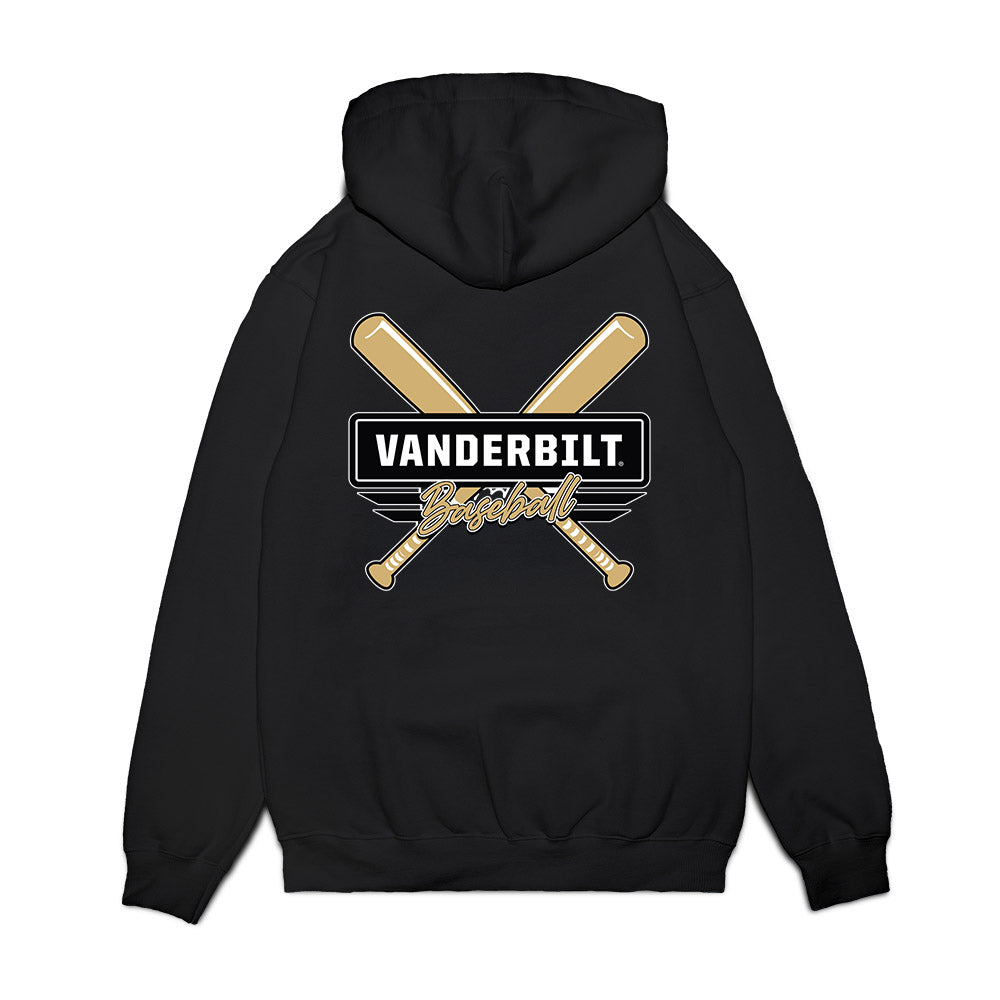 Vanderbilt - NCAA Baseball : Gunner Skelton - Premium Hooded Sweatshirt-1