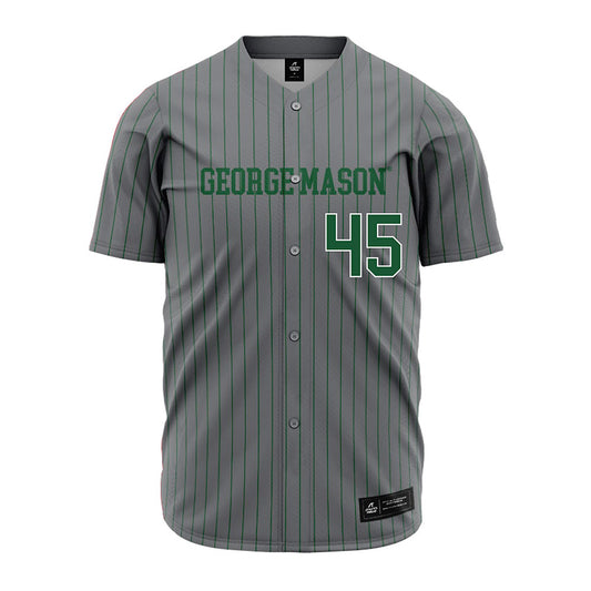 GMU - NCAA Baseball : Carter Kelsey - Grey Jersey-0