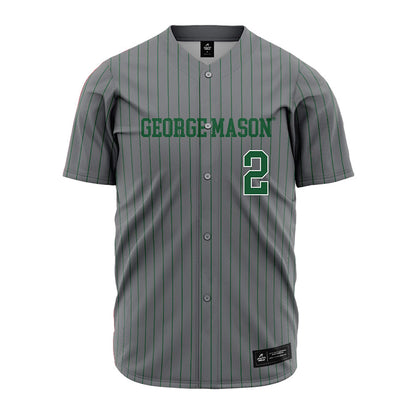 GMU - NCAA Baseball : Jake Butler - Grey Jersey-0