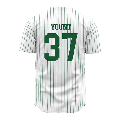 GMU - NCAA Baseball : Britt Yount - White Jersey-1