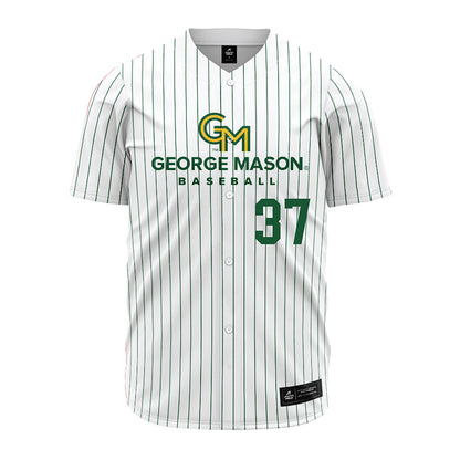 GMU - NCAA Baseball : Britt Yount - White Jersey-0