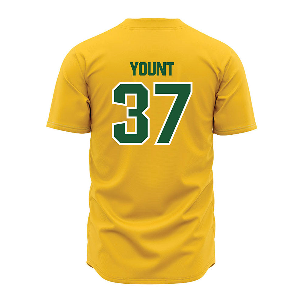 GMU - NCAA Baseball : Britt Yount - Yellow Jersey-1