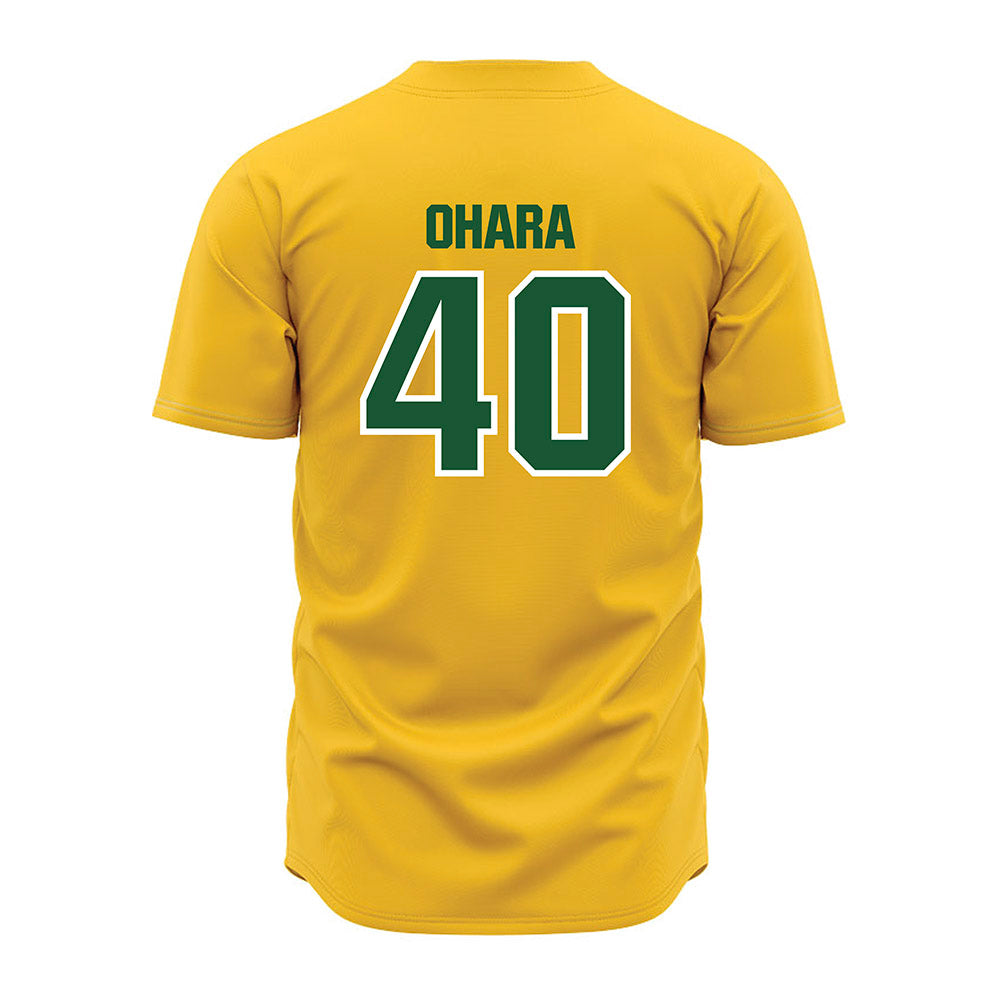 GMU - NCAA Baseball : Austin OHara - Yellow Jersey-1