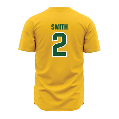GMU - NCAA Baseball : Jordan Smith - Yellow Jersey-1
