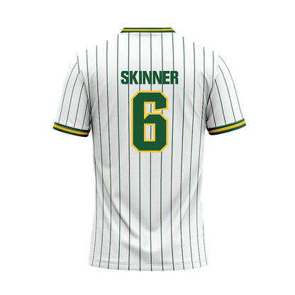 GMU - NCAA Softball : Marissa Skinner - White Baseball Jersey-1