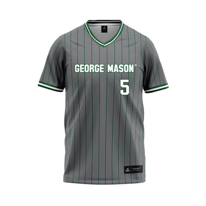 GMU - NCAA Softball : Jessica Chan - Grey Jersey-0