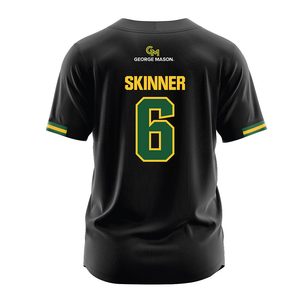 GMU - NCAA Softball : Marissa Skinner - Black Jersey-1