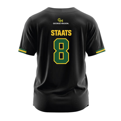 GMU - NCAA Softball : Madeline Staats - Black Jersey-1