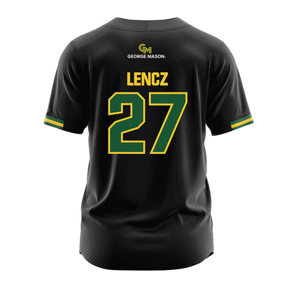 GMU - NCAA Softball : Brianna Lencz - Black Jersey-1