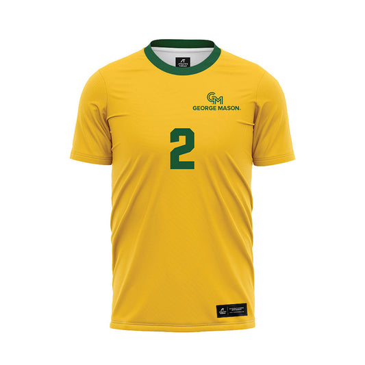 GMU - NCAA Women's Soccer : Julia Buono - Yellow Soccer Jersey-0