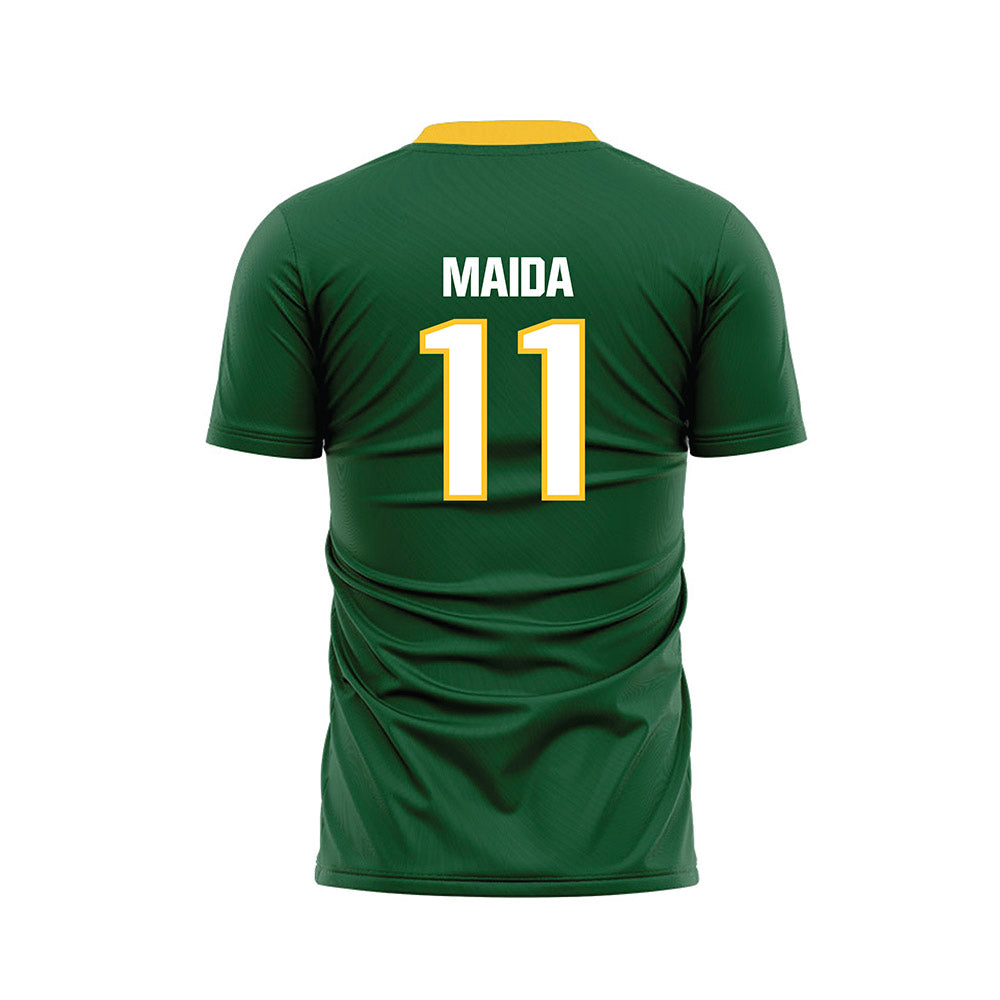 GMU - NCAA Women's Soccer : Kasey Maida - Green Soccer Jersey-1