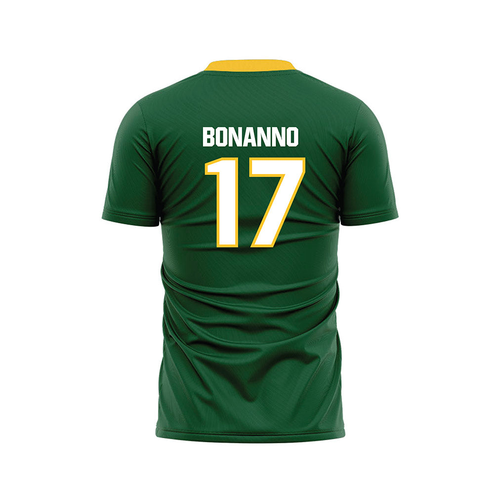 GMU - NCAA Women's Soccer : Adriana Bonanno - Green Soccer Jersey-1