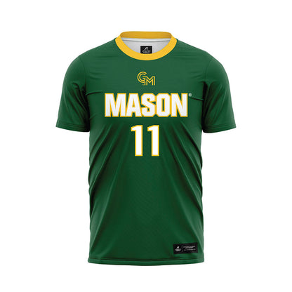 GMU - NCAA Women's Soccer : Kasey Maida - Green Soccer Jersey-0