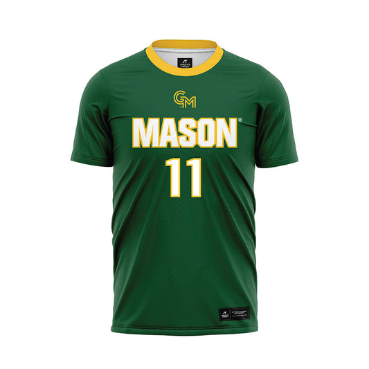 GMU - NCAA Women's Soccer : Kasey Maida - Green Soccer Jersey-0