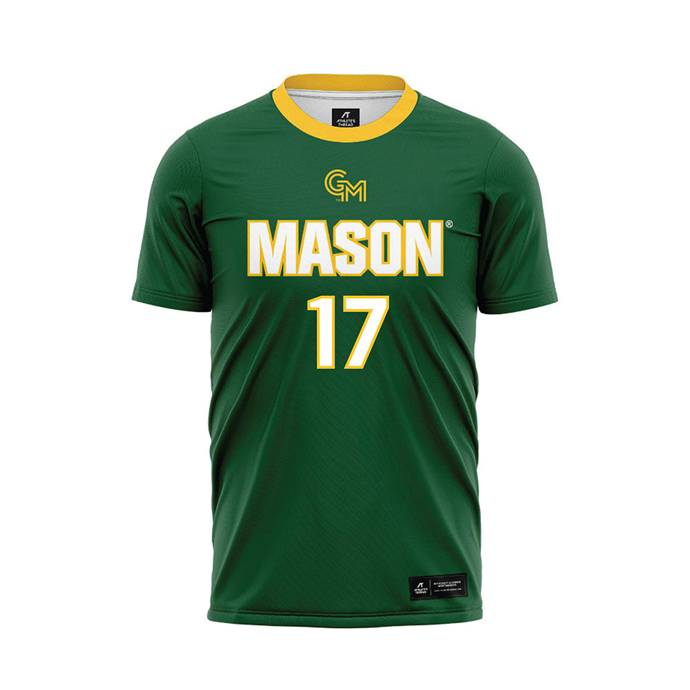 GMU - NCAA Women's Soccer : Adriana Bonanno - Green Soccer Jersey-0