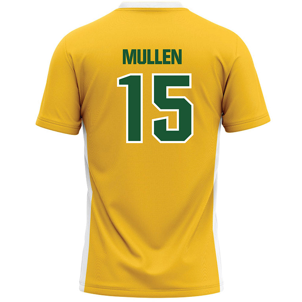 GMU - NCAA Women's Lacrosse : Gracie Mullen - Yellow Lacrosse Jersey -1