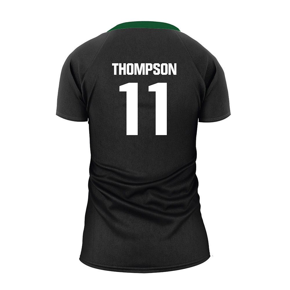 GMU - NCAA Women's Volleyball : Nia Thompson - Black Volleyball Jersey-1
