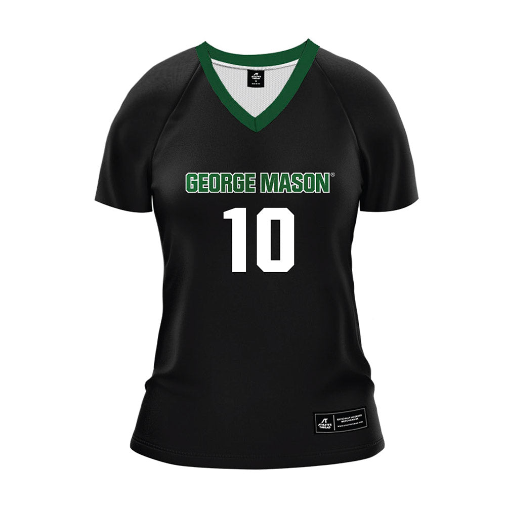 GMU - NCAA Women's Volleyball : Jaylin Lott - Black Volleyball Jersey-0
