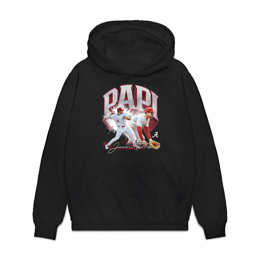 Alabama - NCAA Baseball : Jason Torres - Collage Premium Hooded Sweatshirt-0