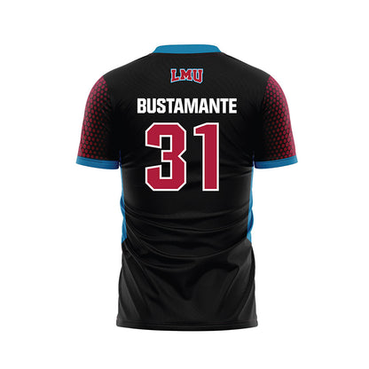LMU - NCAA Women's Soccer : Aaliyah Bustamante - Black Soccer Jersey-1