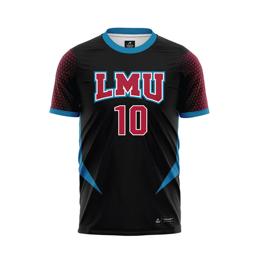 LMU - NCAA Women's Soccer : Grace Thao - Black Soccer Jersey-0