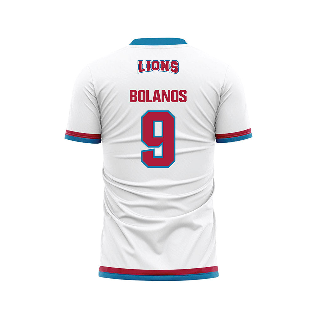 LMU - NCAA Women's Soccer : Elise Bolanos - White Soccer Jersey-1