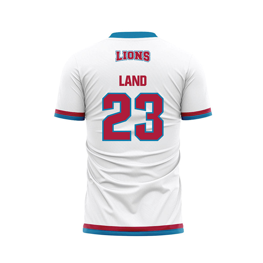 LMU - NCAA Women's Soccer : Maci Land - White Soccer Jersey-1