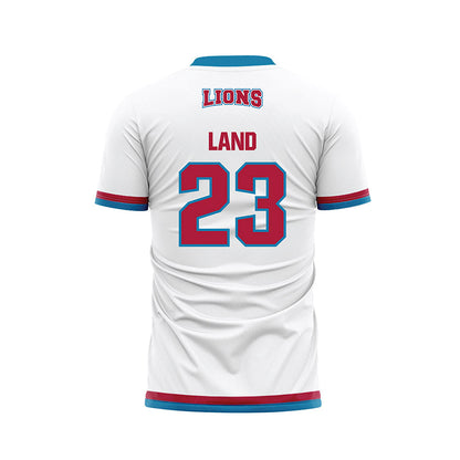 LMU - NCAA Women's Soccer : Maci Land - White Soccer Jersey-1