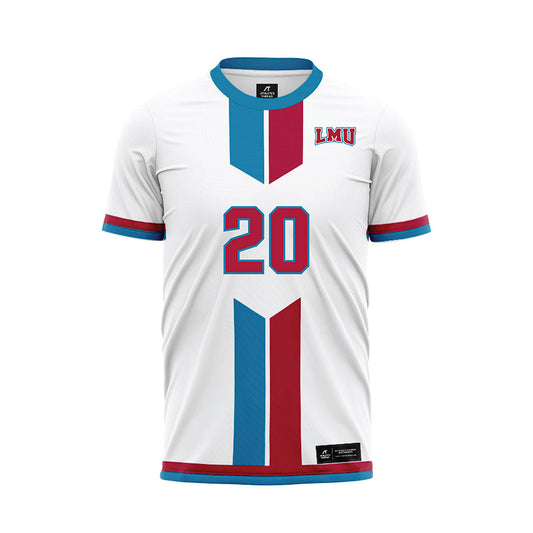 LMU - NCAA Women's Soccer : Jordan Sprague - White Soccer Jersey-0