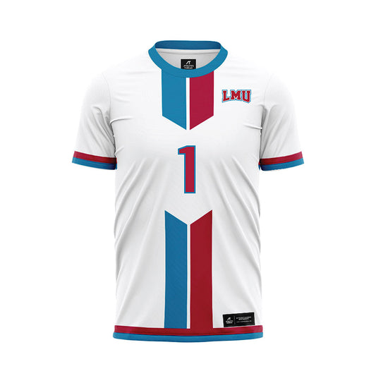 LMU - NCAA Women's Soccer : Jacqueline Hoover - White Soccer Jersey-0