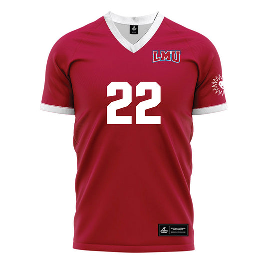 LMU - NCAA Men's Soccer : Ky Mani Dade - Red Soccer Jersey-0