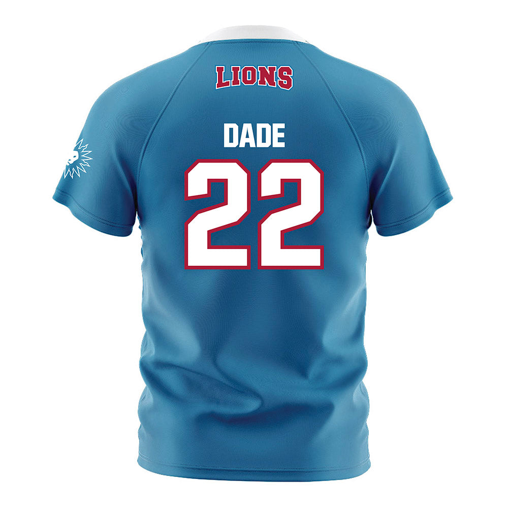 LMU - NCAA Men's Soccer : Ky Mani Dade - Blue Soccer Jersey-1