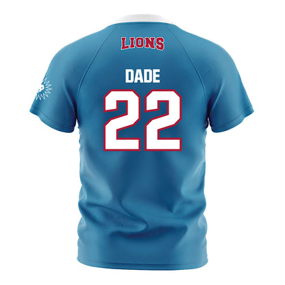 LMU - NCAA Men's Soccer : Ky Mani Dade - Blue Soccer Jersey-1