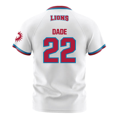 LMU - NCAA Men's Soccer : Ky Mani Dade - White Soccer Jersey-1