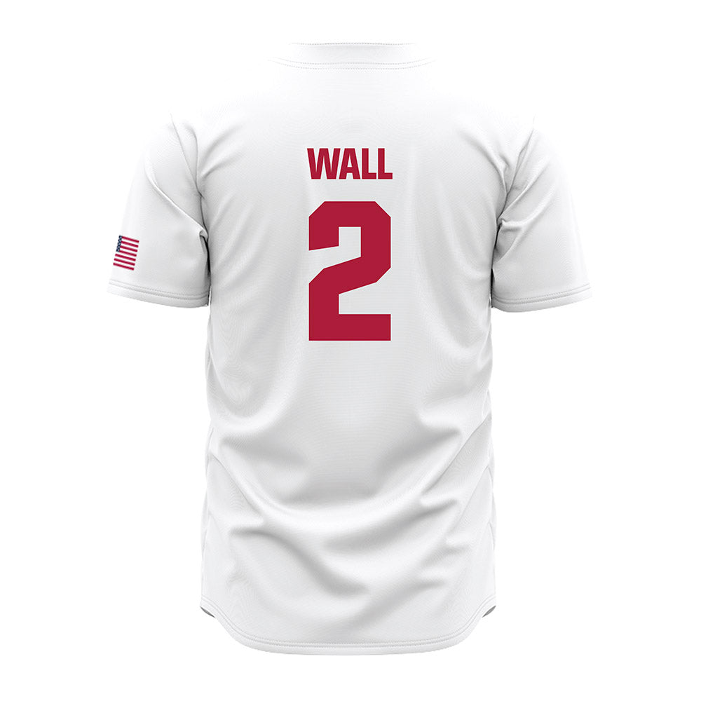 LMU - NCAA Baseball : Jaxson Wall - White Jersey-1