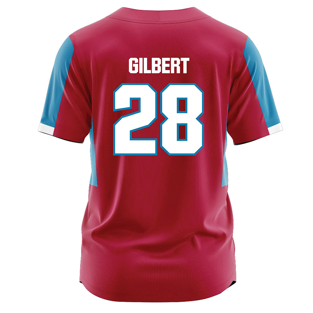 LMU - NCAA Softball : Jessie Gilbert - Red Jersey-1