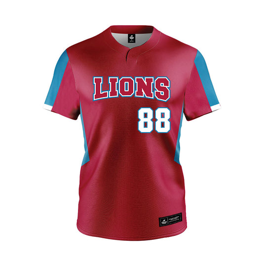 LMU - NCAA Softball : Izzy Jamgotchian - Red Jersey-0