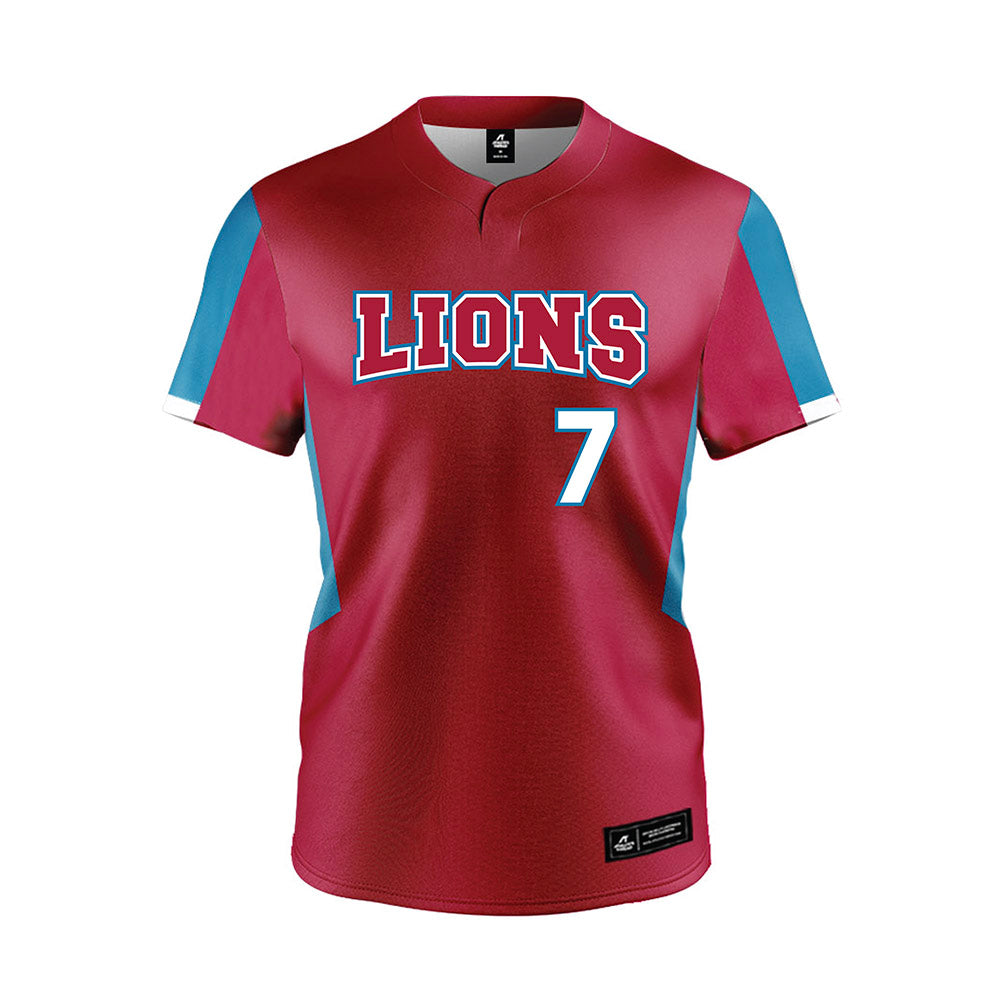 LMU - NCAA Softball : Avery Francis - Red Jersey-0