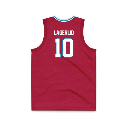 LMU - NCAA Women's Basketball : Lova Lagerlid - Red Basketball Jersey-1